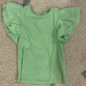 zara puff sleeve top